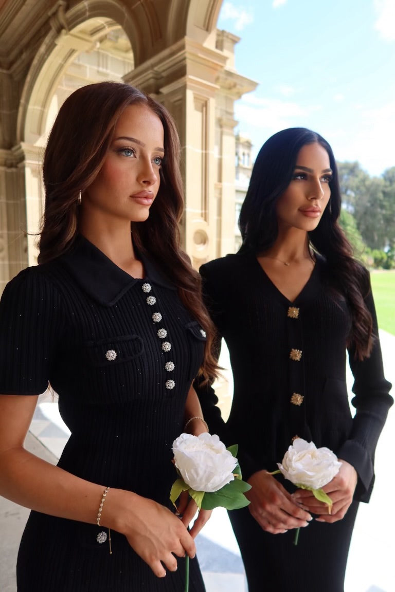 PENELOPE DRESS - BLACK