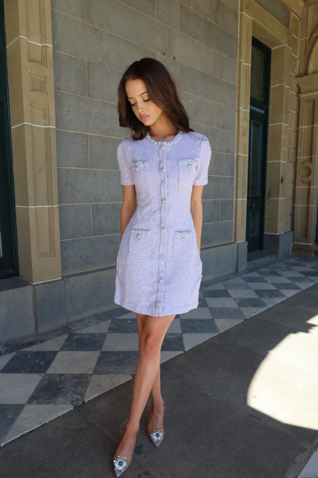 VIOLET DRESS