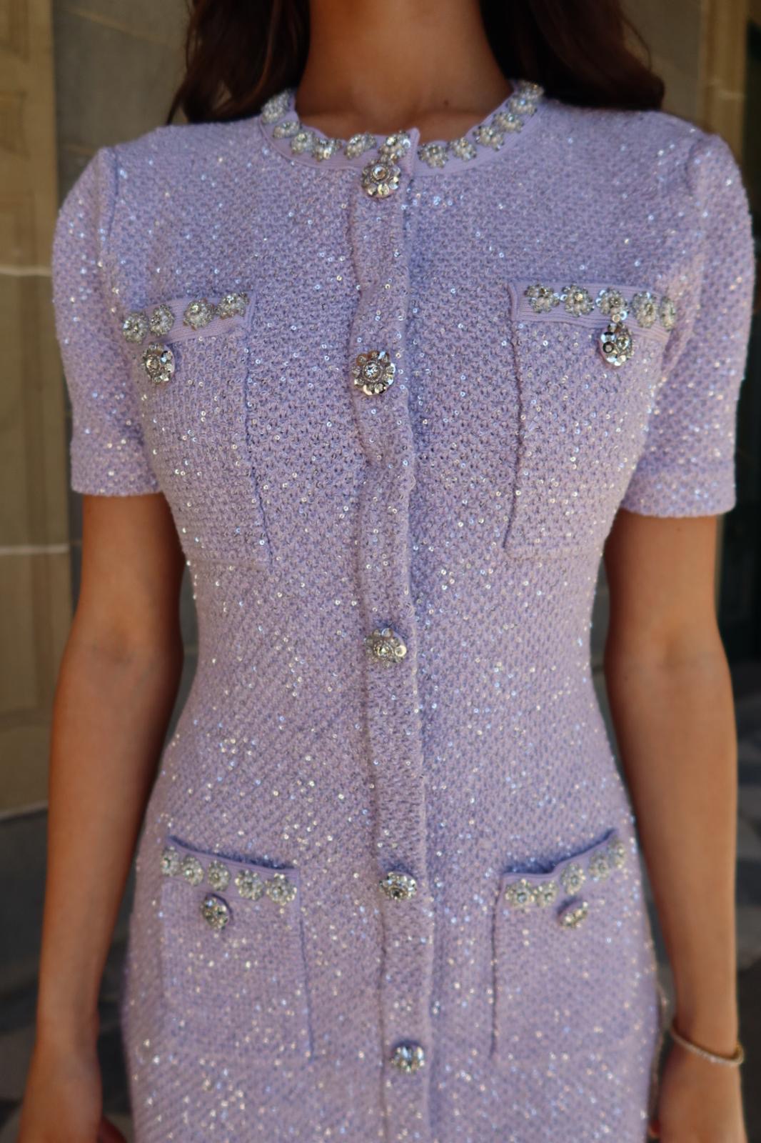 VIOLET DRESS