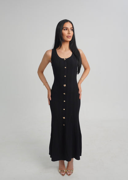 KRISTEN DRESS - BLACK
