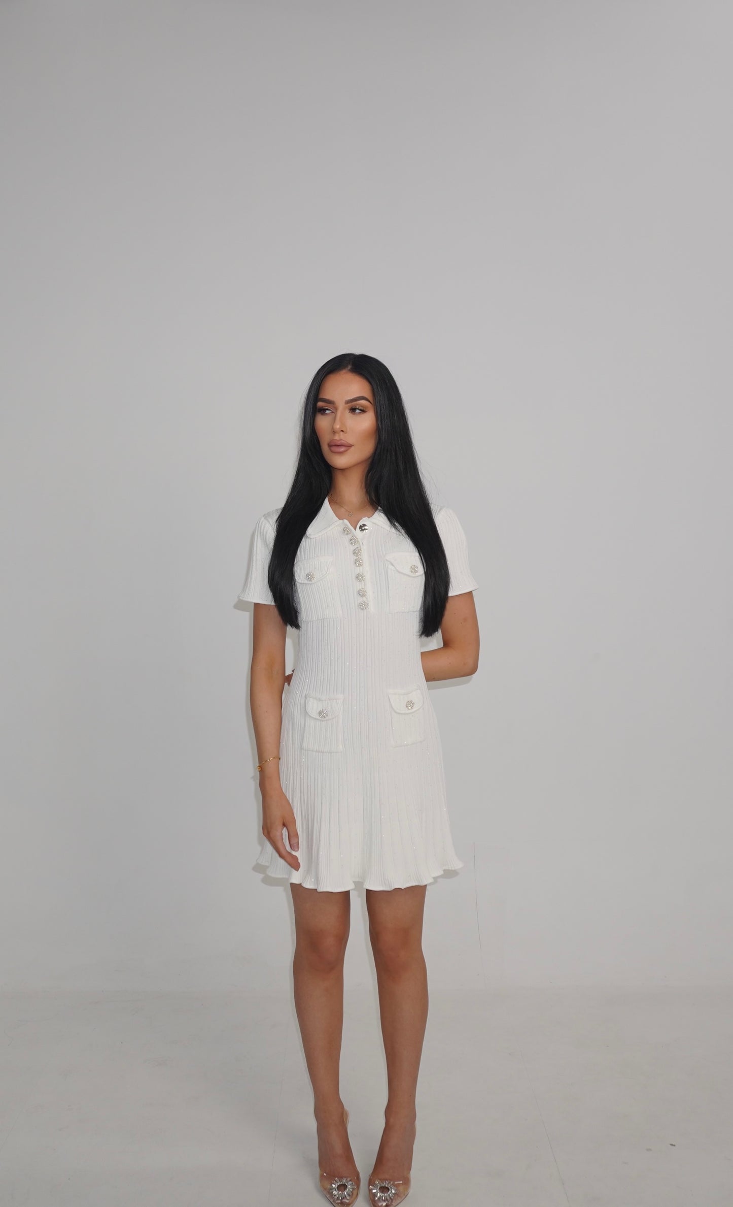 PENELOPE DRESS - WHITE