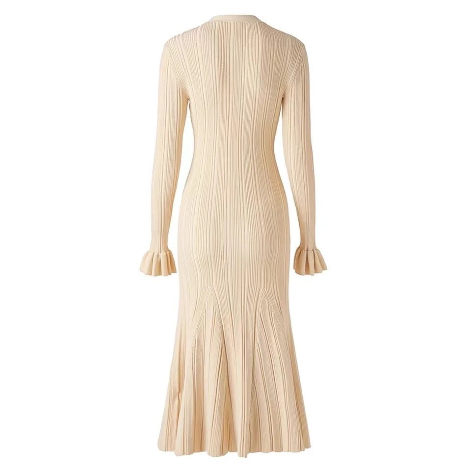 DAPHNE DRESS - CHAMPAGNE