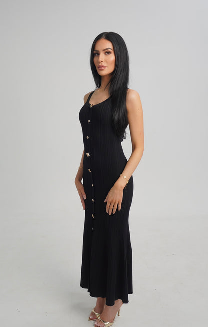 KRISTEN DRESS - BLACK