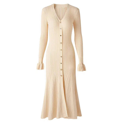 DAPHNE DRESS - CHAMPAGNE