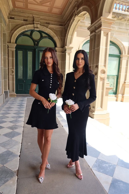 PENELOPE DRESS - BLACK