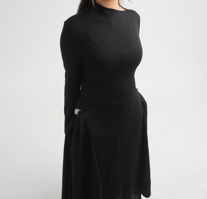 VALENTINA DRESS - BLACK